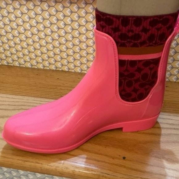 COACH- Rivington Rubber Boot - Picture 5 of 8